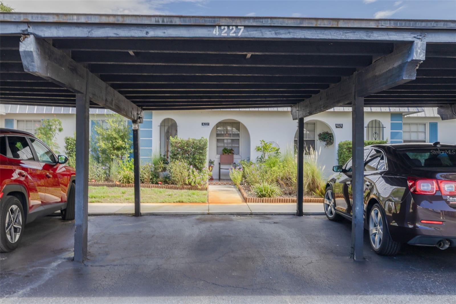 Your assigned Covered Parking.