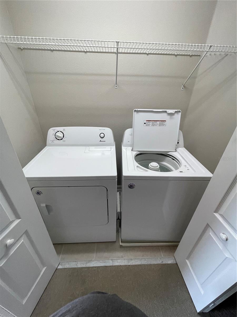 Laundry area upstairs
