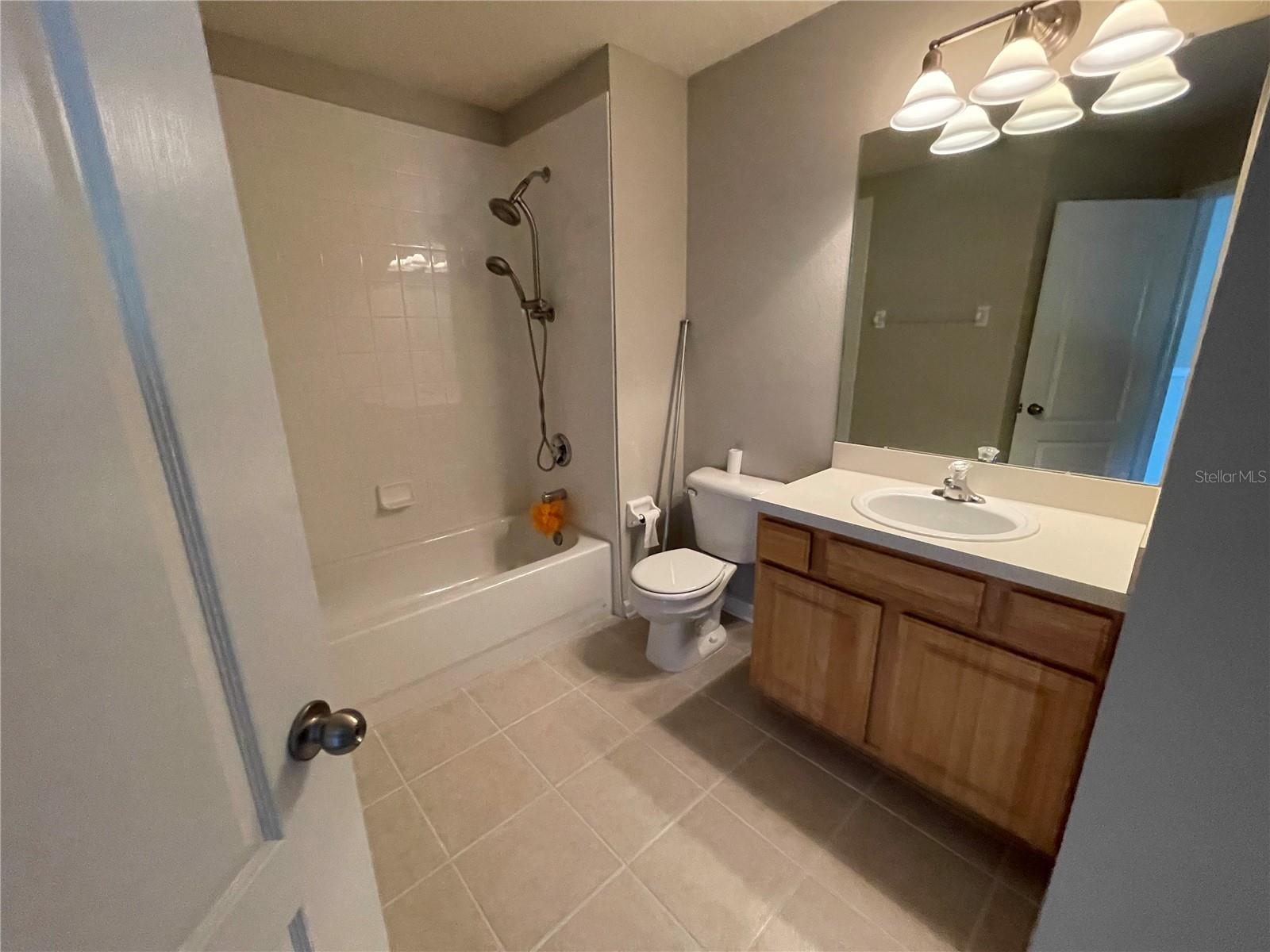 secondary full bath upstairs