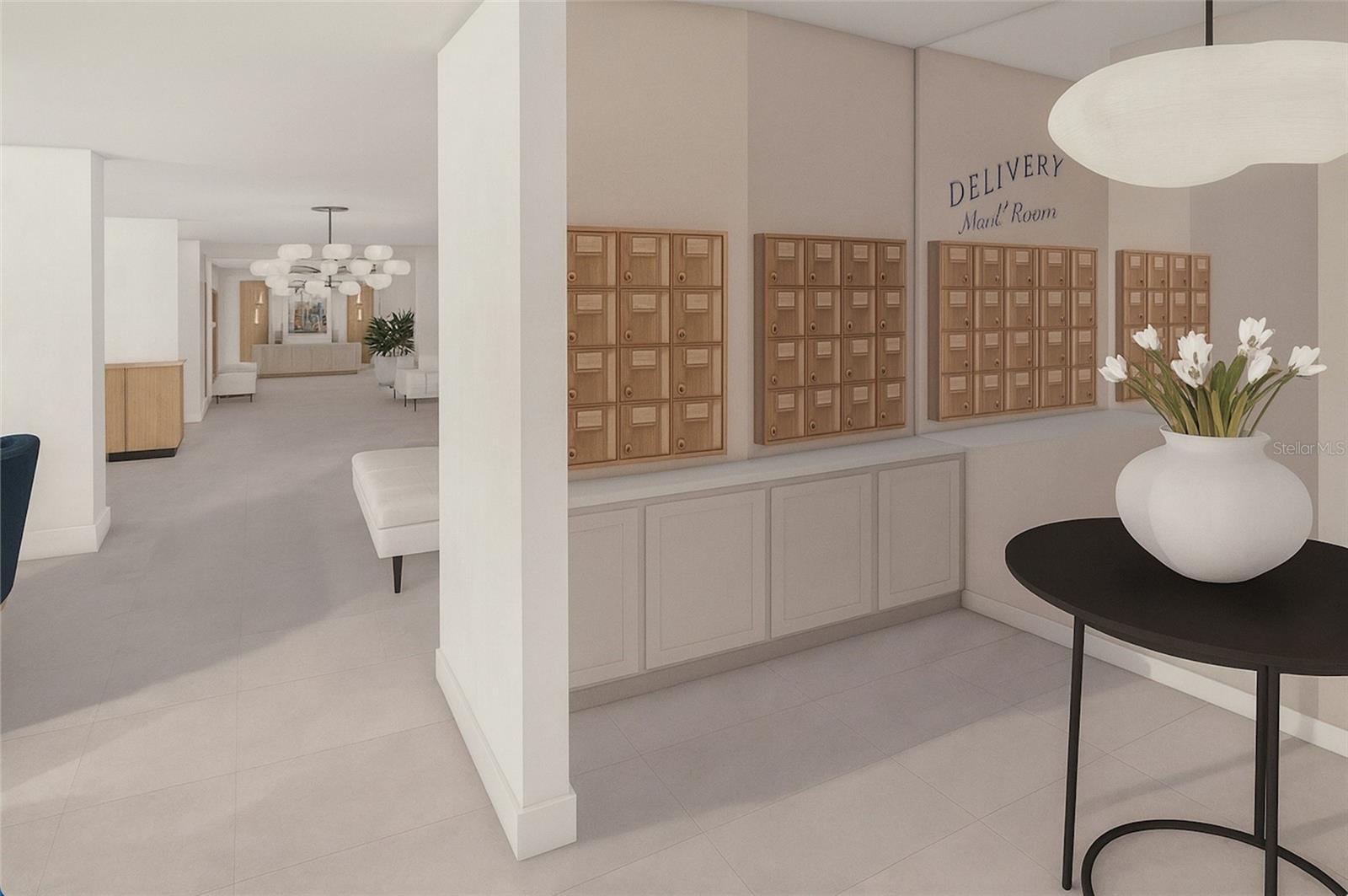 Mailroom Rendering