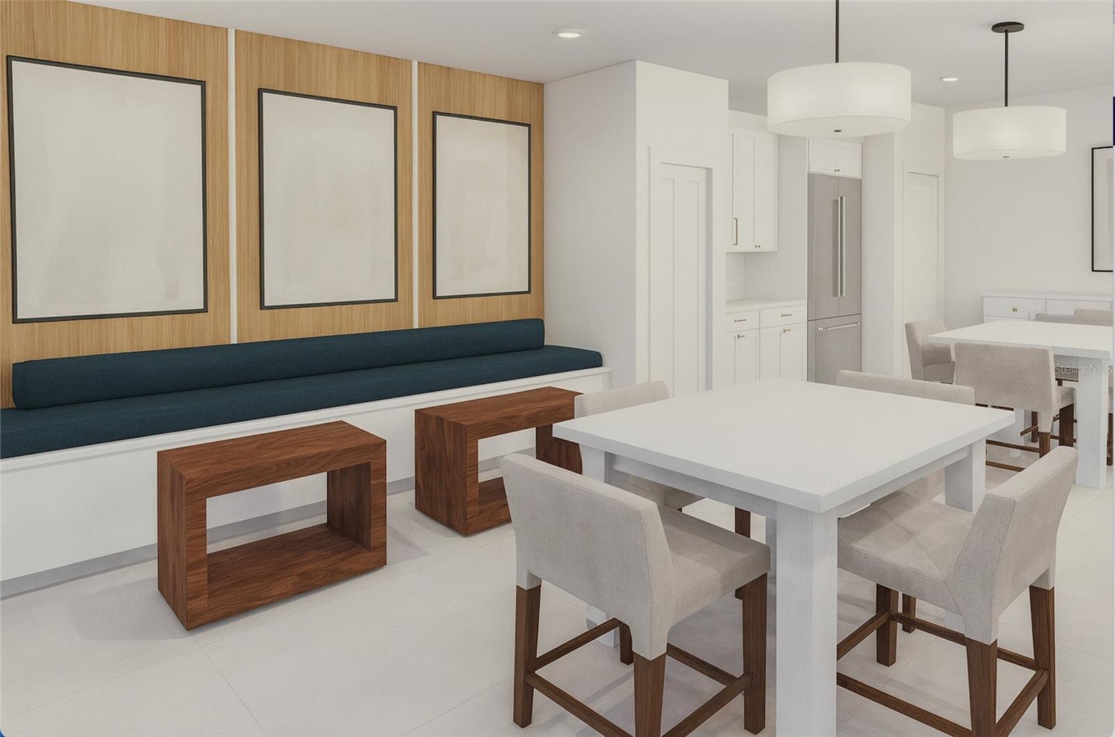 Club Room Rendering