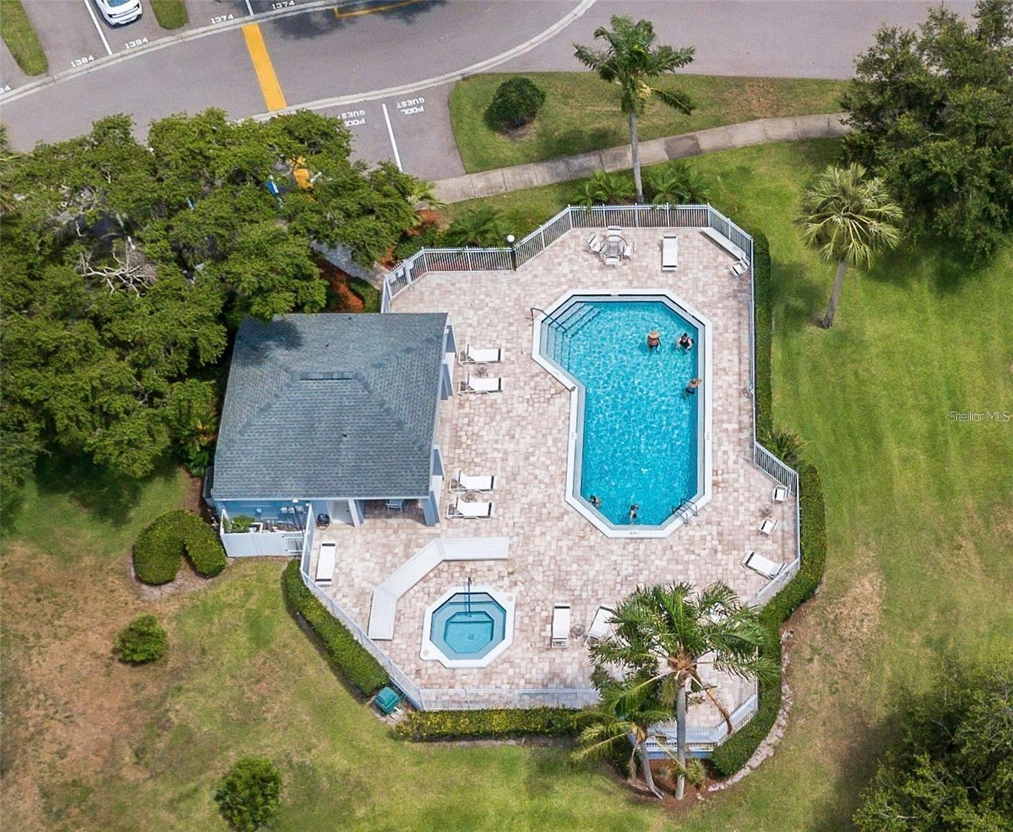 Pool and spa