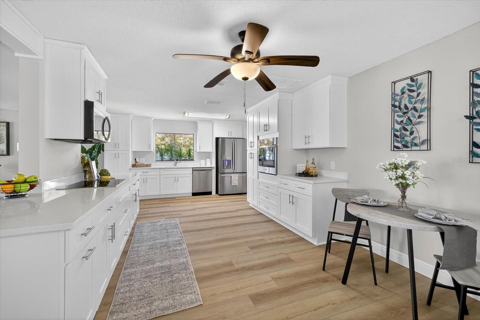 Completely updated kitchen and applainces