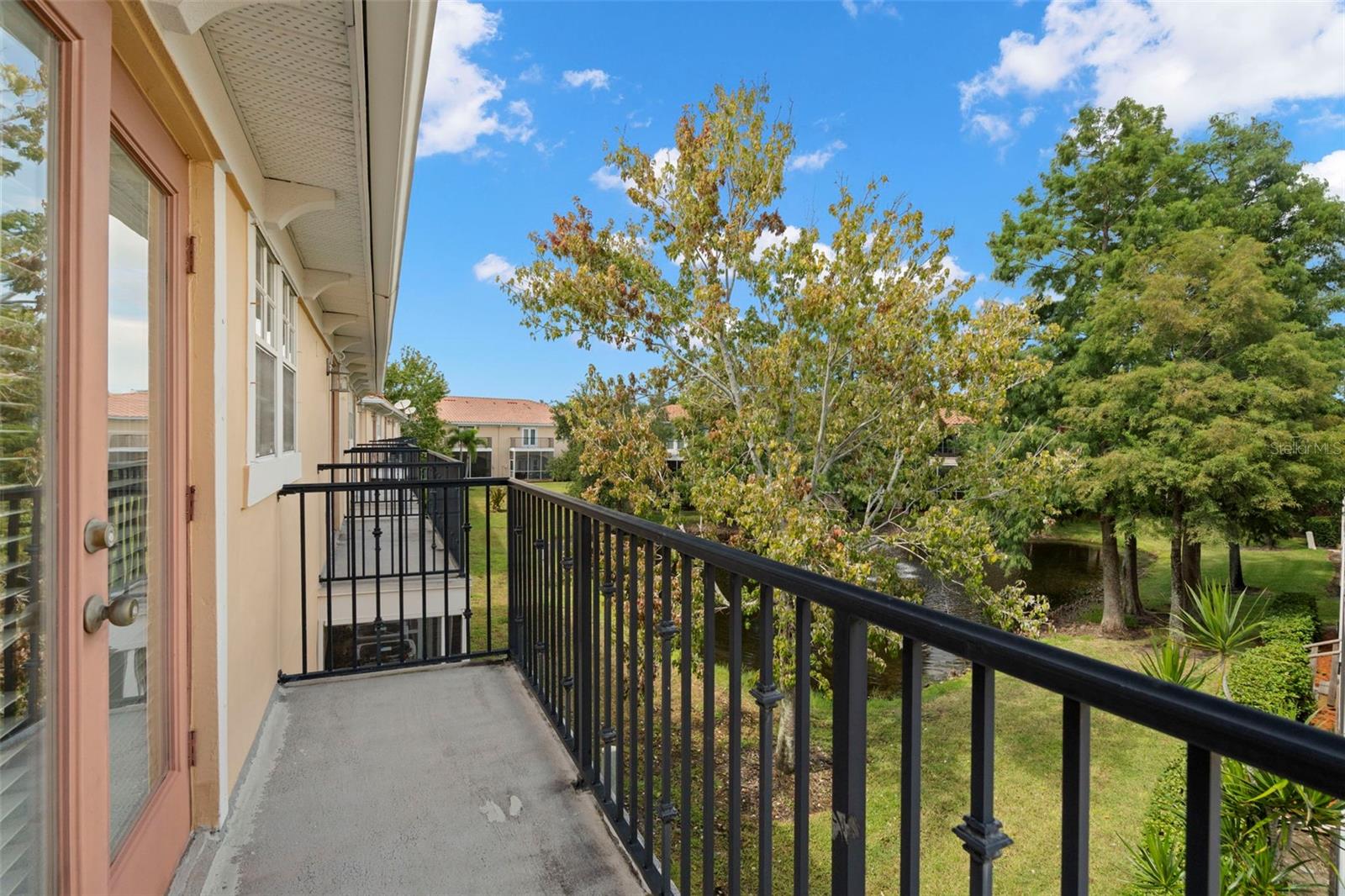 Off Master Balcony overlooking Pond