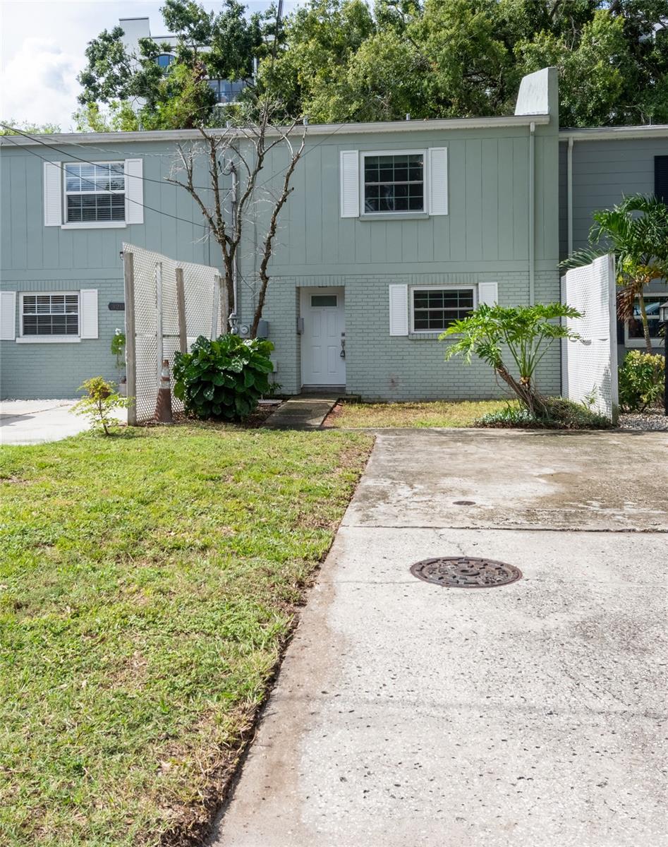 Driveway at Entry