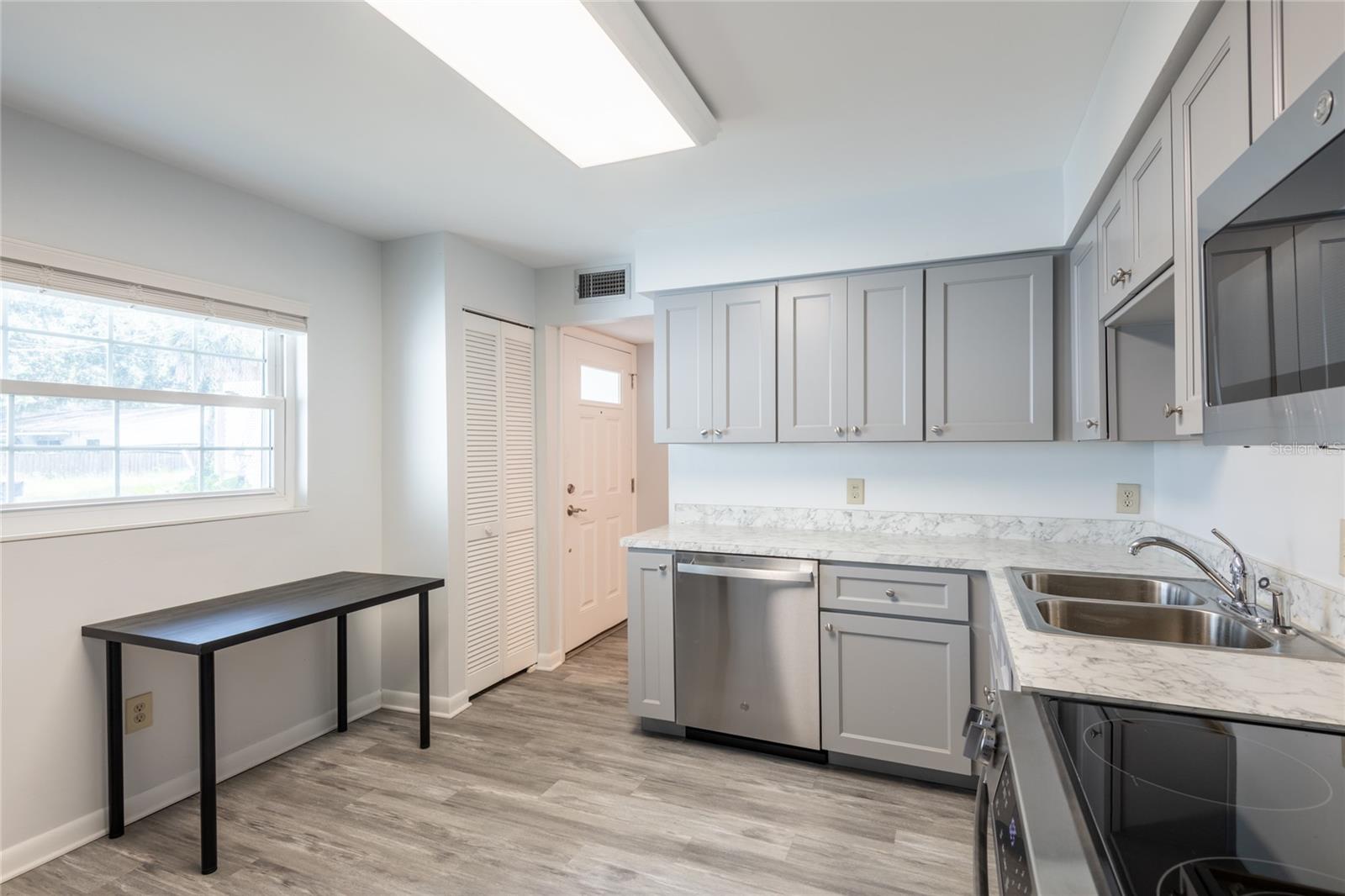 Kitchen with new appliances