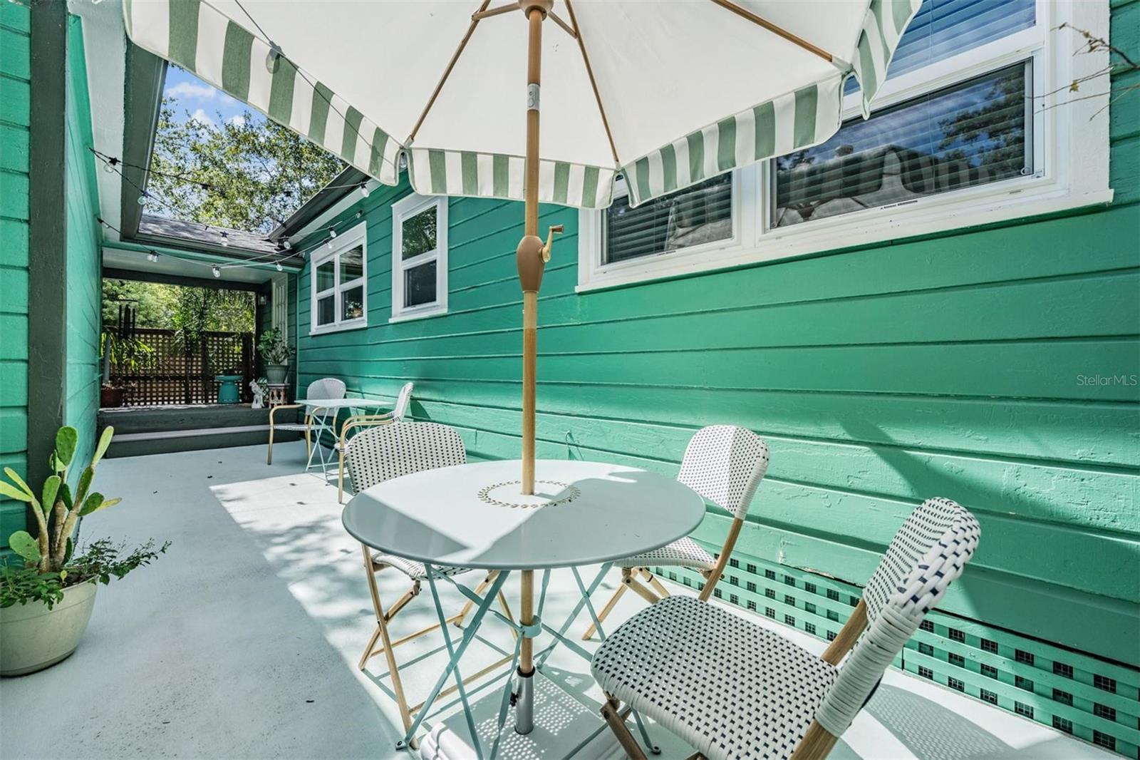 Back Patio