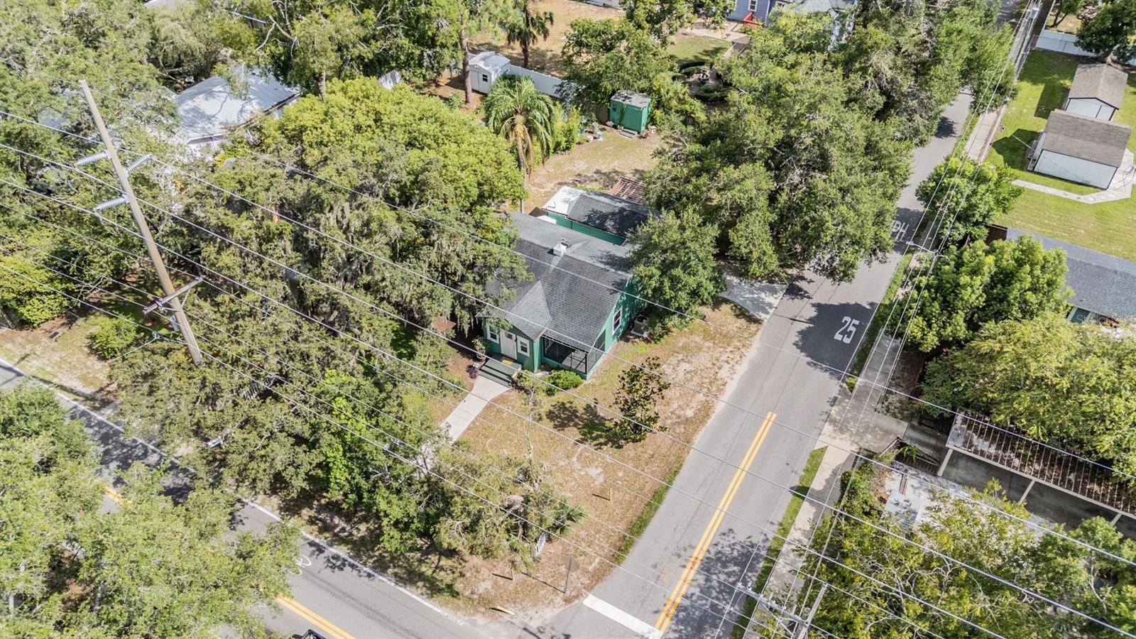 Big corner lot