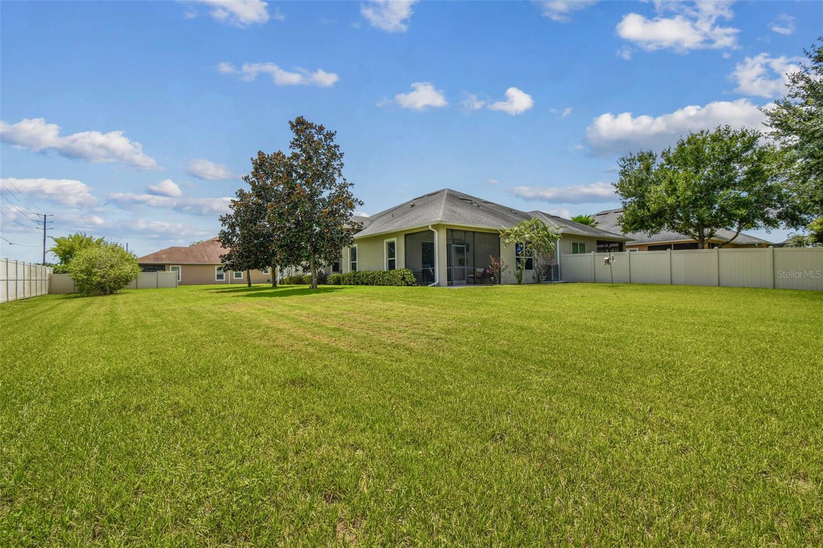Just under a half an acre