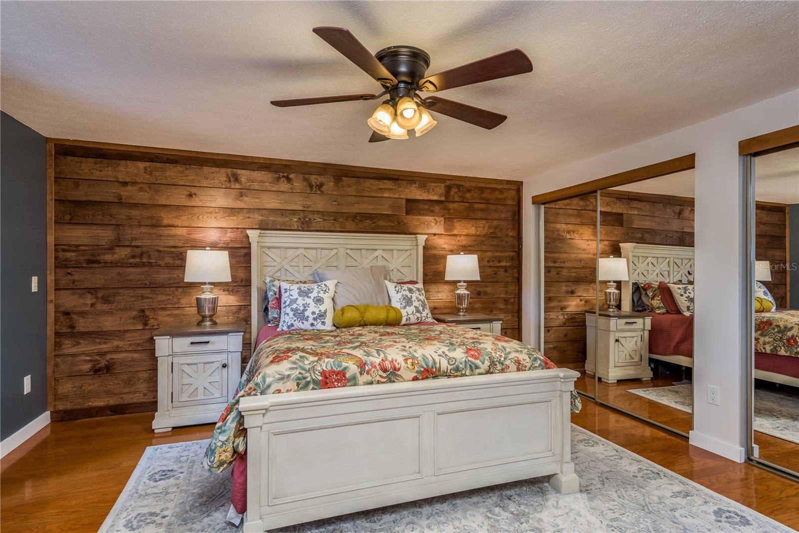 Primary Bedroom is spacious with good closet space!