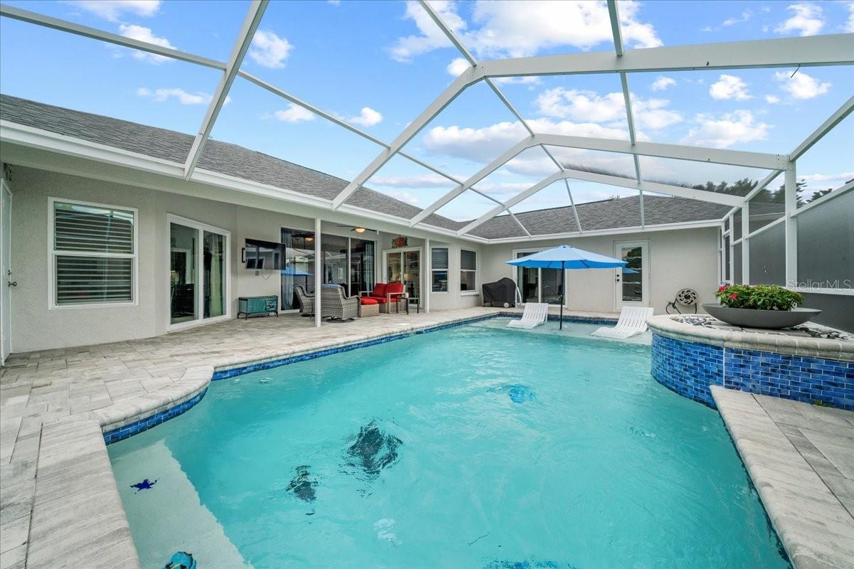 Resort-style pool