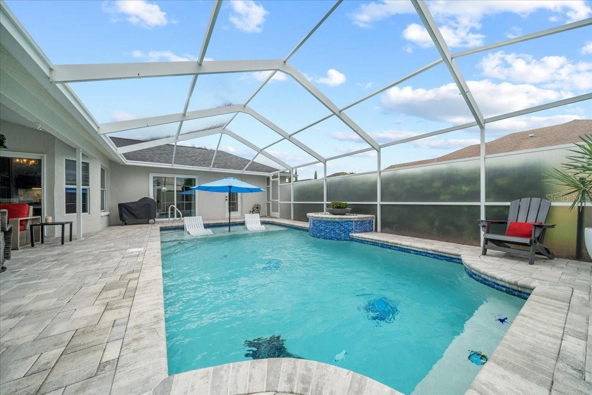 Resort-style pool
