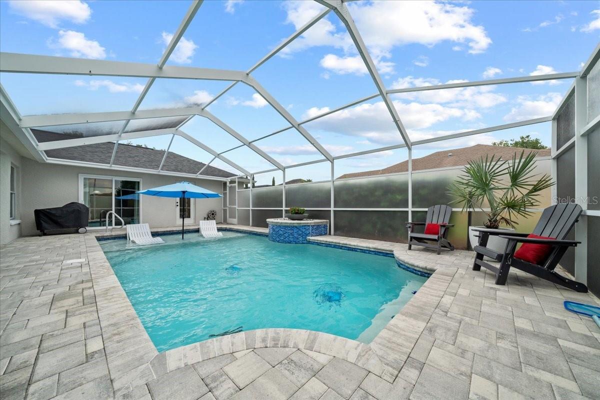 Resort-style pool