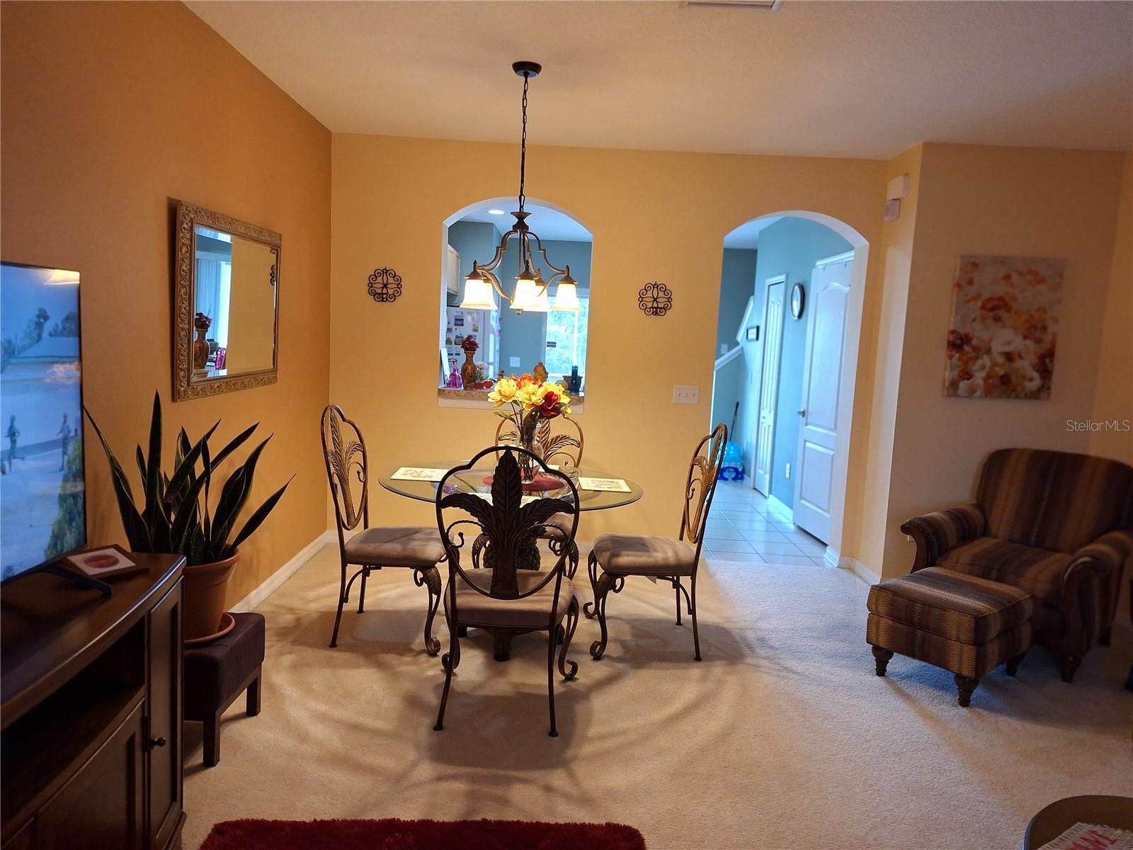 There are 10ft High Ceilings even on Lower Level