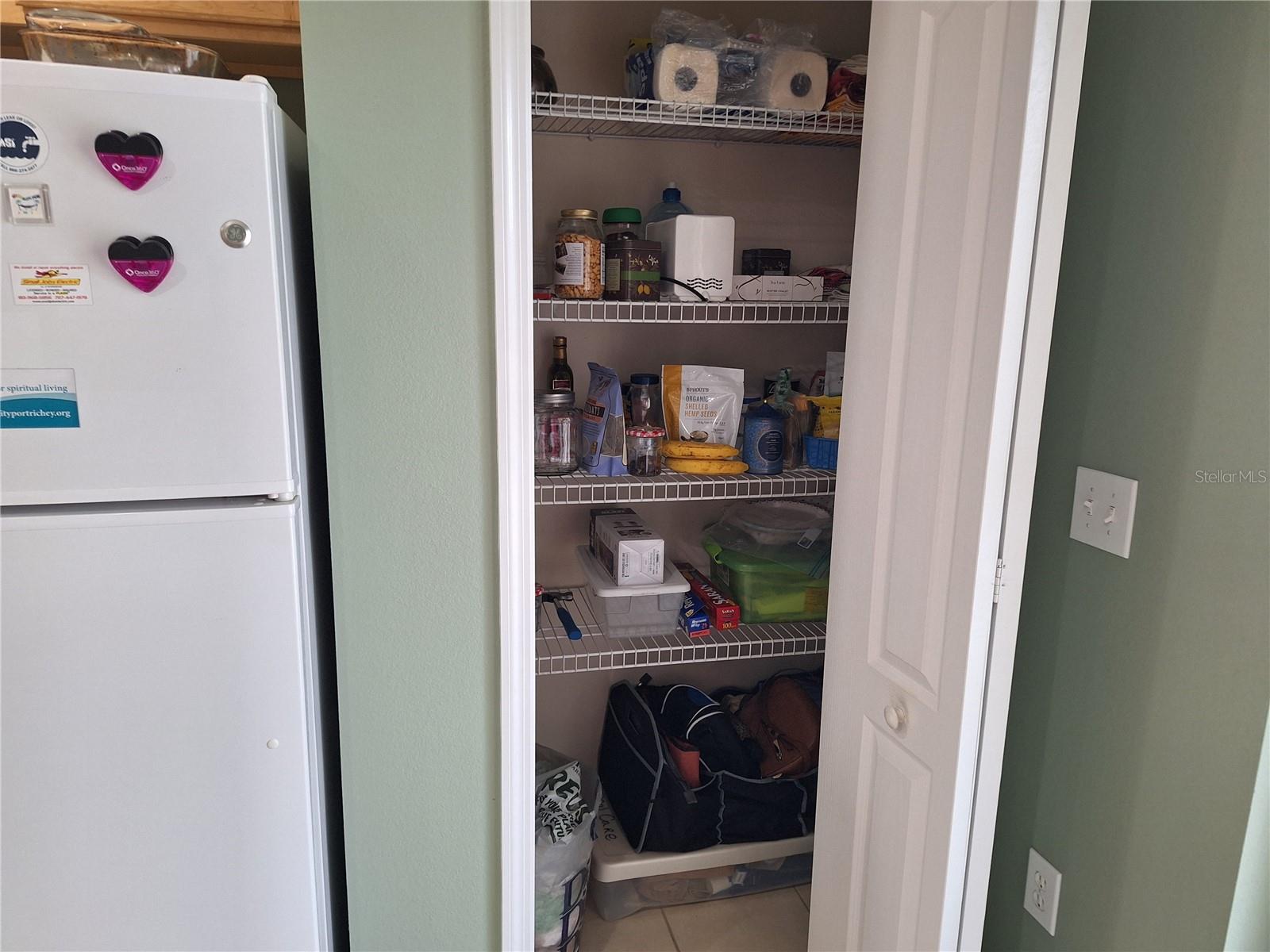 Nothing like Pantry space!