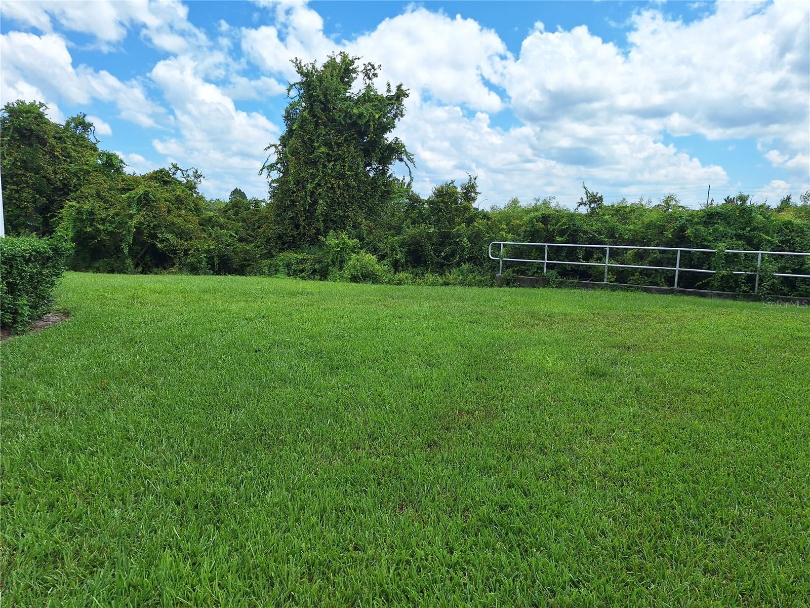 Privacy is all you see here! Green and Lush.