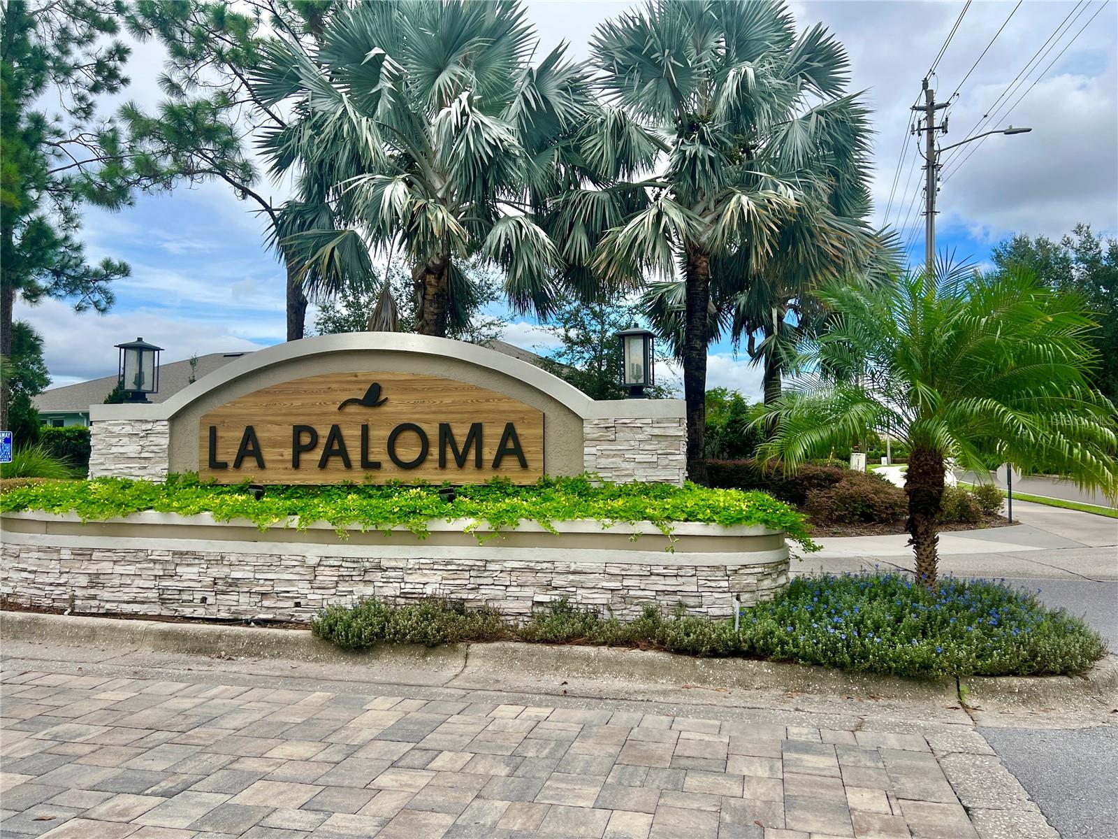 La Paloma is a quiet, serene neighborhood.