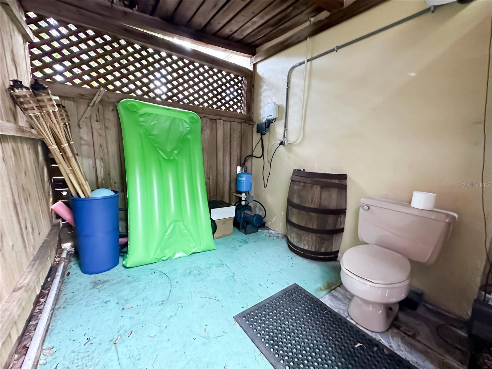 Outdoor/pool bathroom