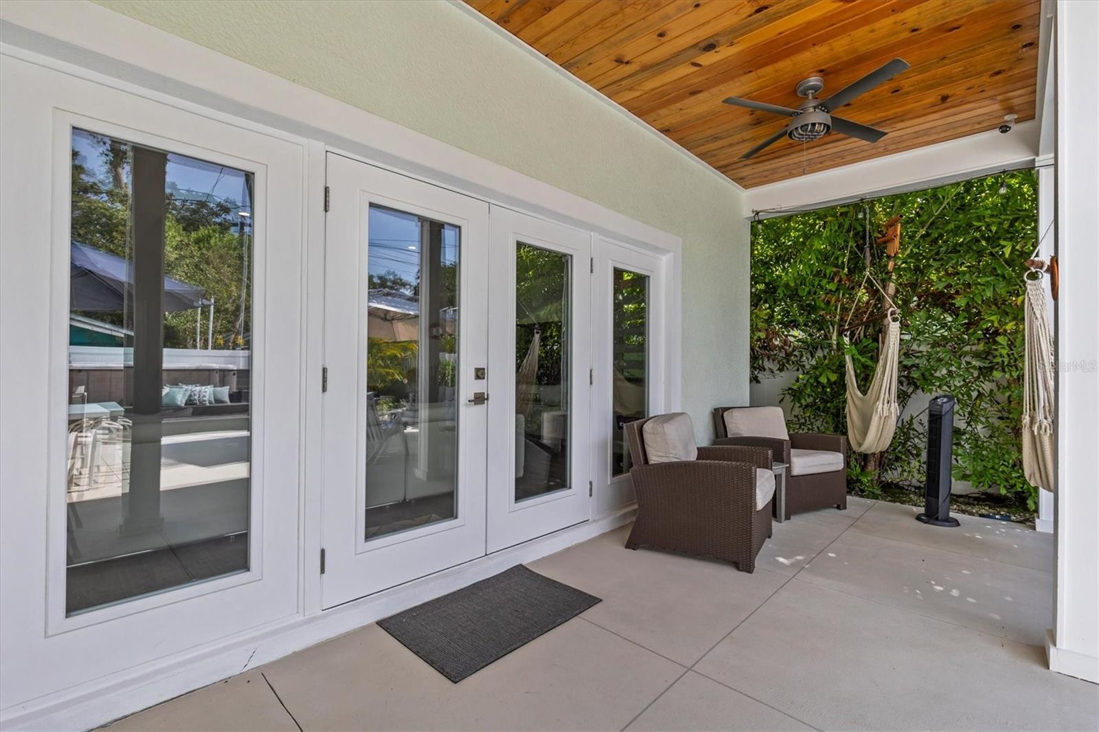 back covered porch
