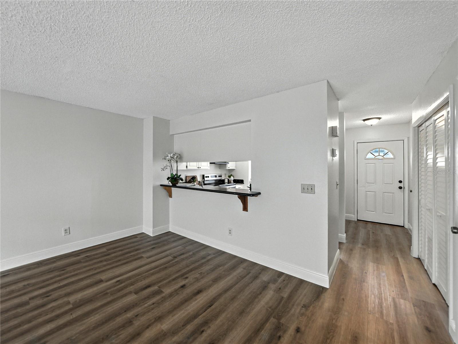 Dining Room with Bar Seating