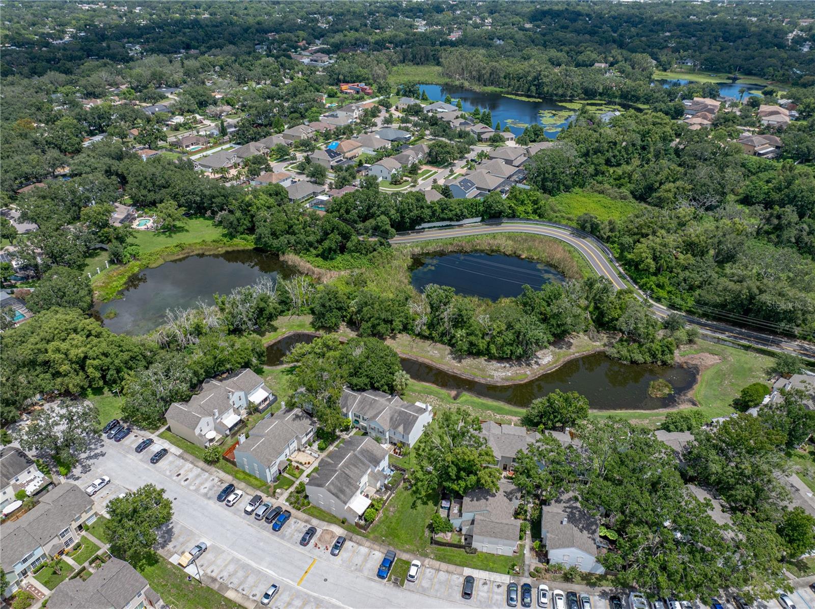 Arial Shot of Community