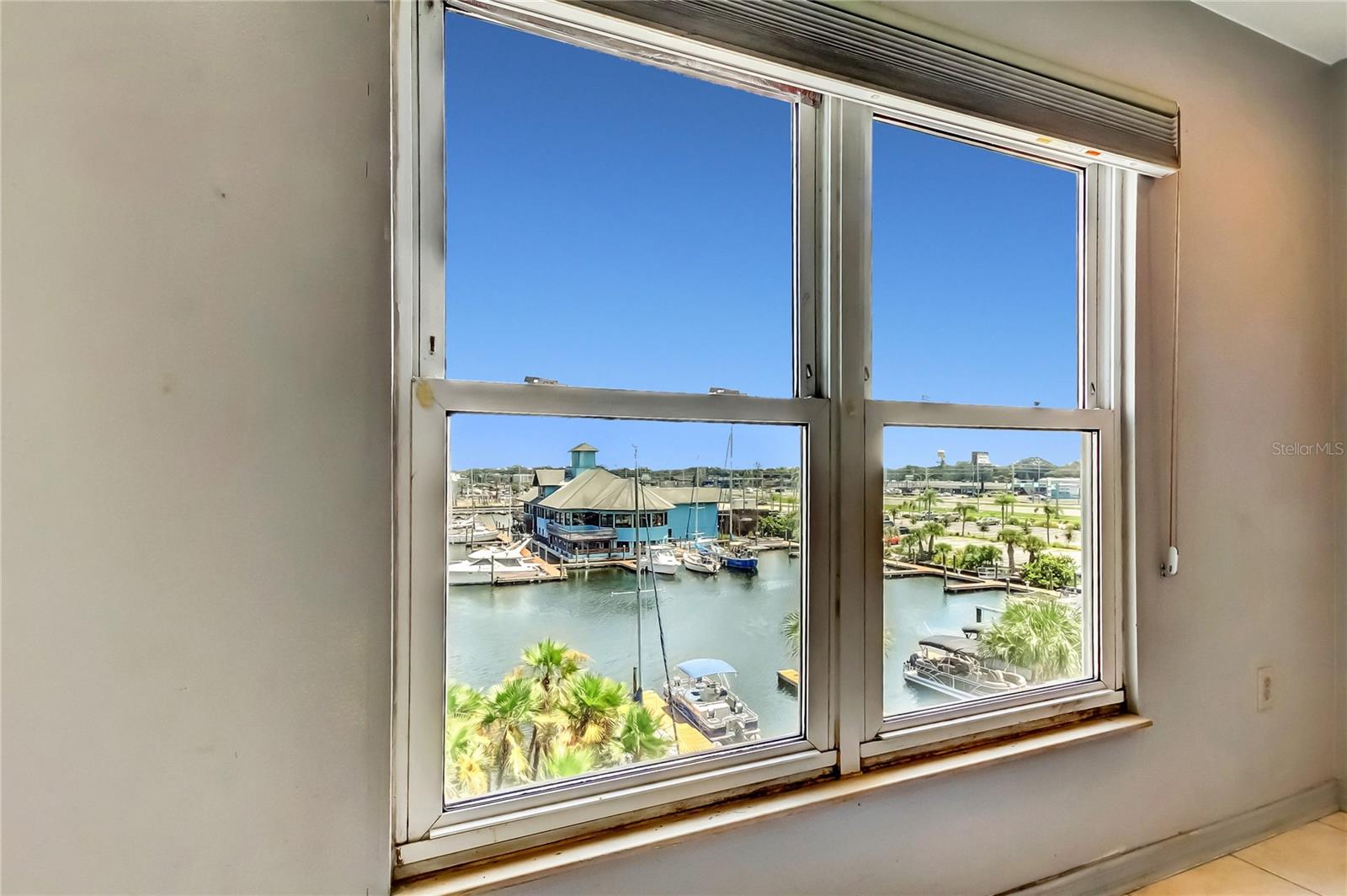 Bedroom with a view and ensuite.