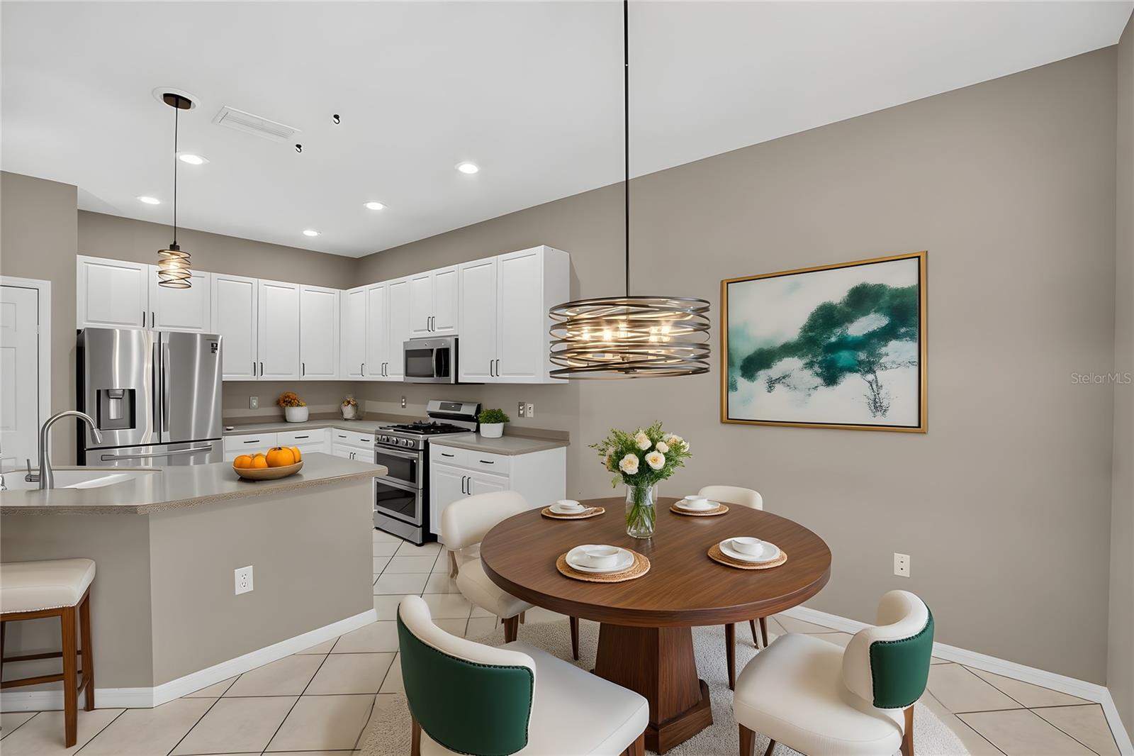 Breakfast area