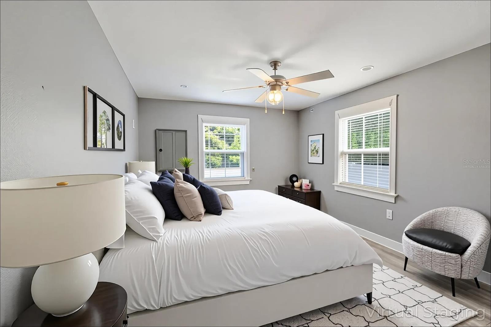 Primary BedroomVirtually Staged