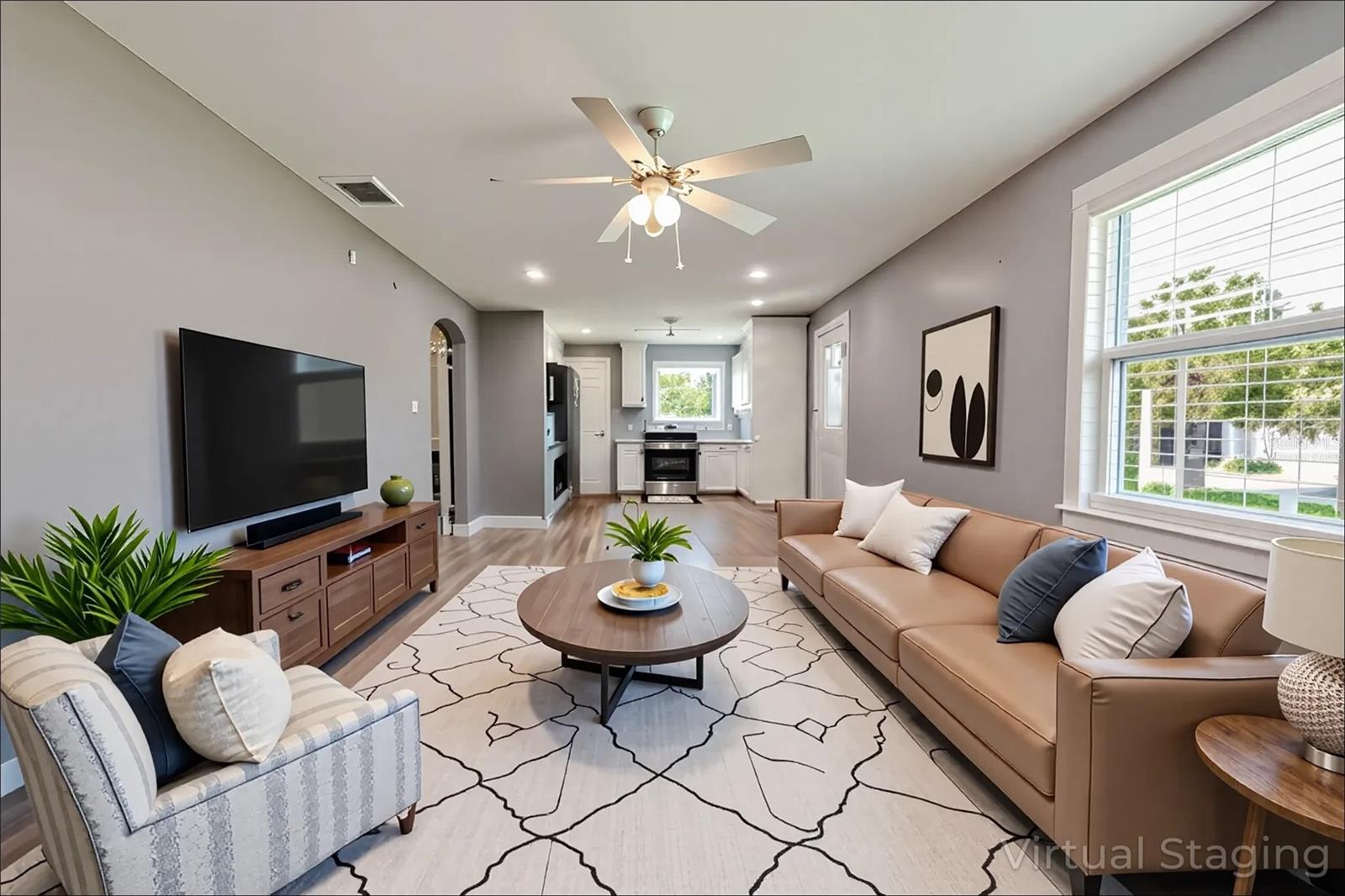 Living RoomVirtually Staged