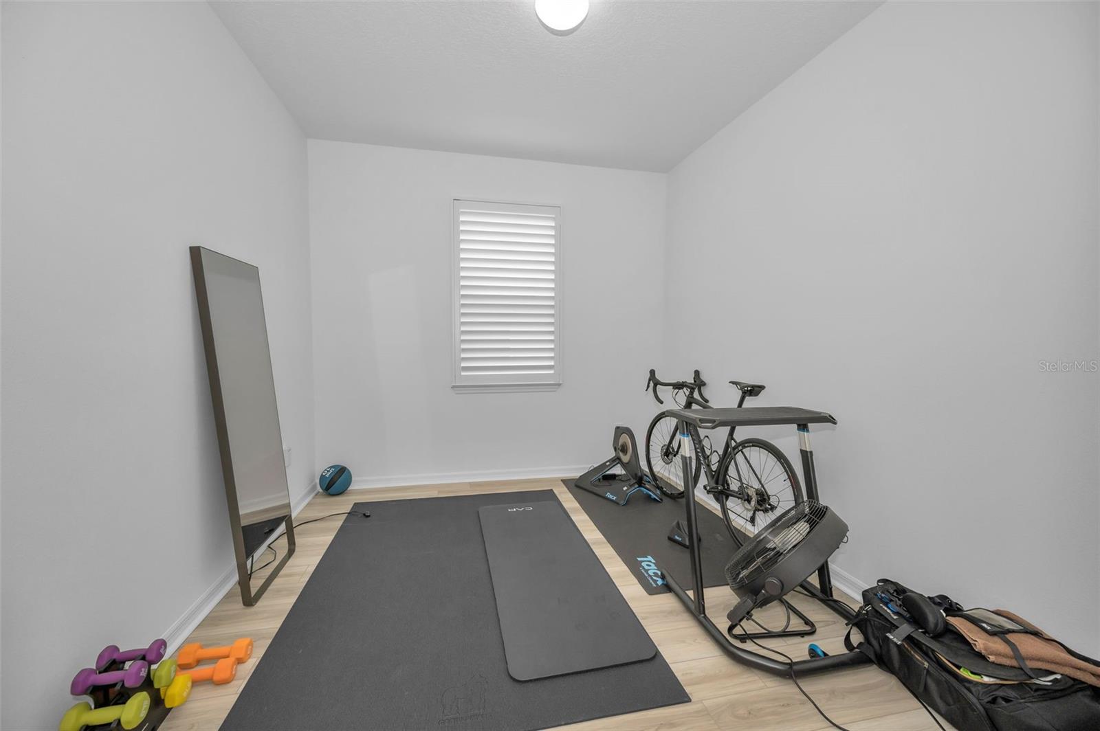 Bonus Room with wood flooring & double doors