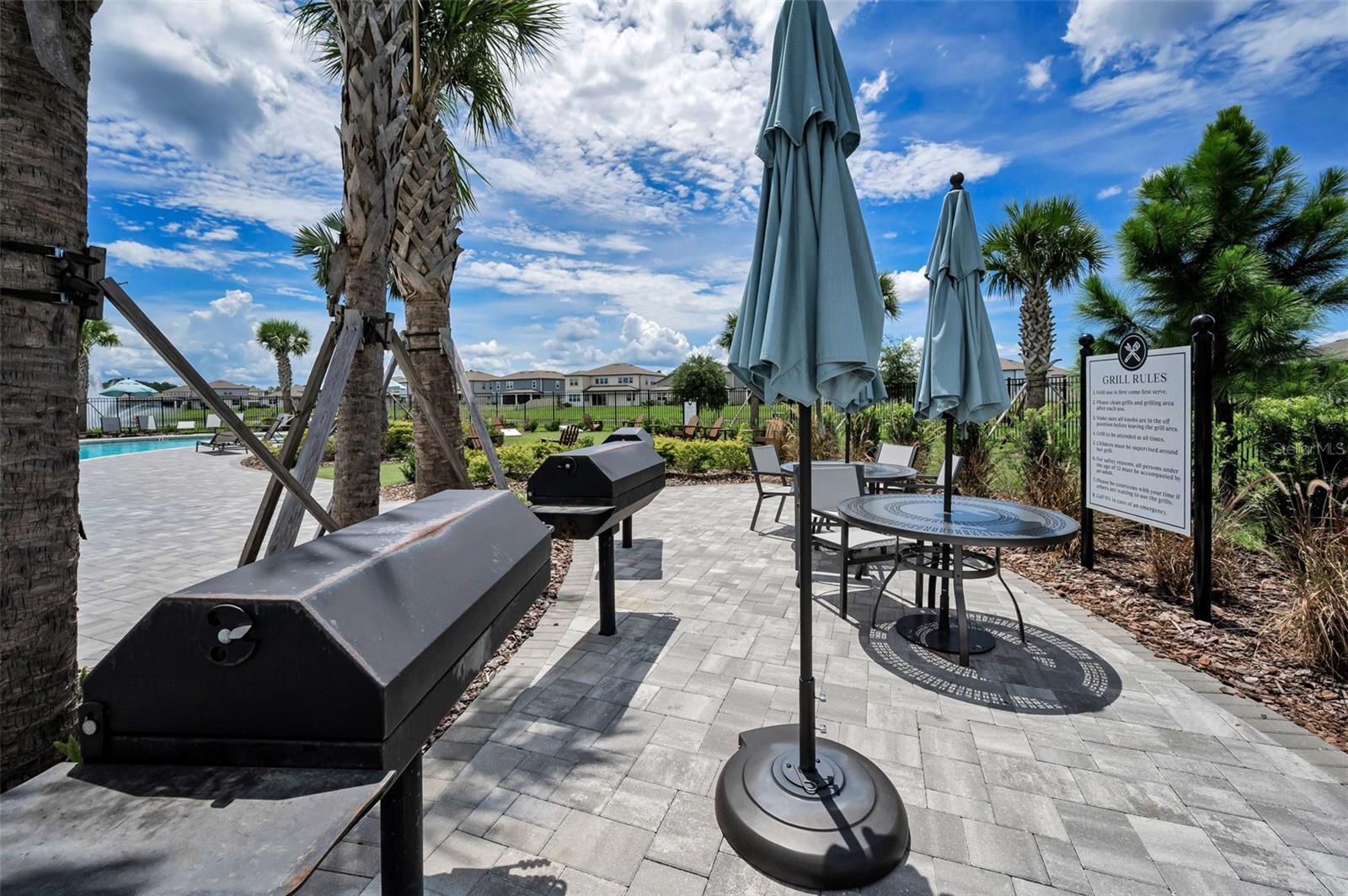 Outdoor Grilling Area