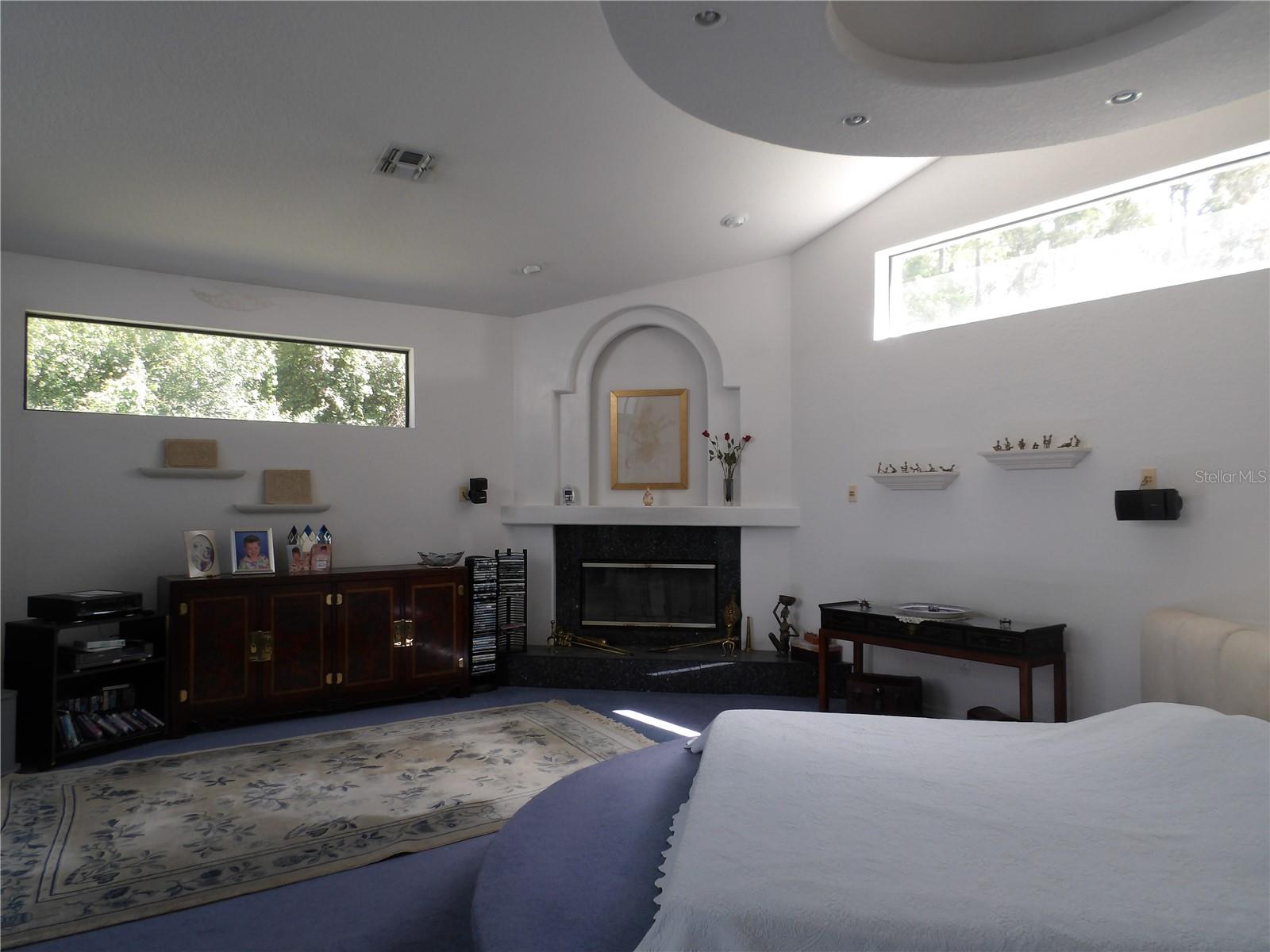 Master SUite with Fireplace
