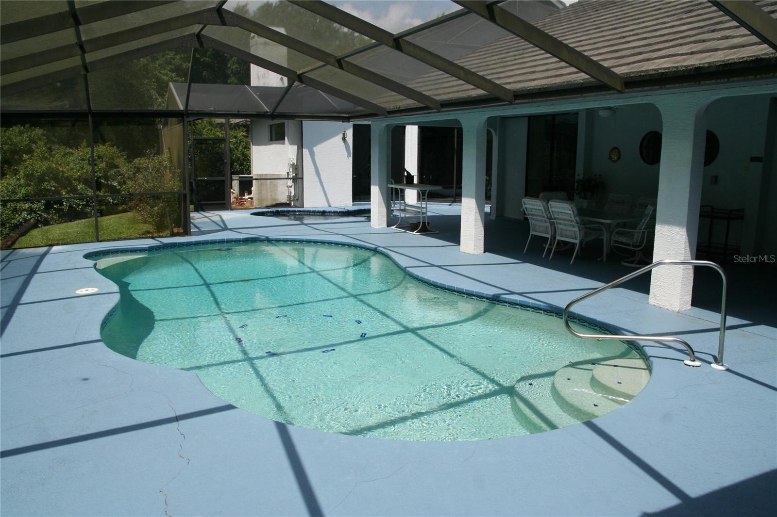 Pool deck (old picture)