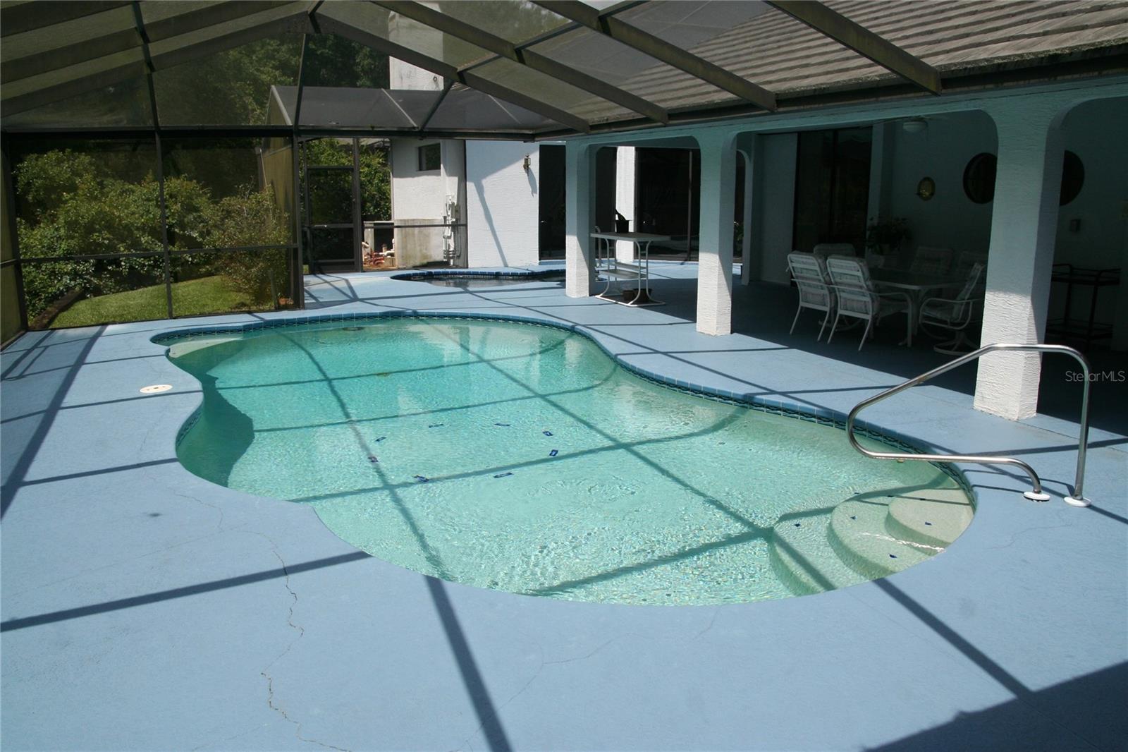 pool deck (old picture)