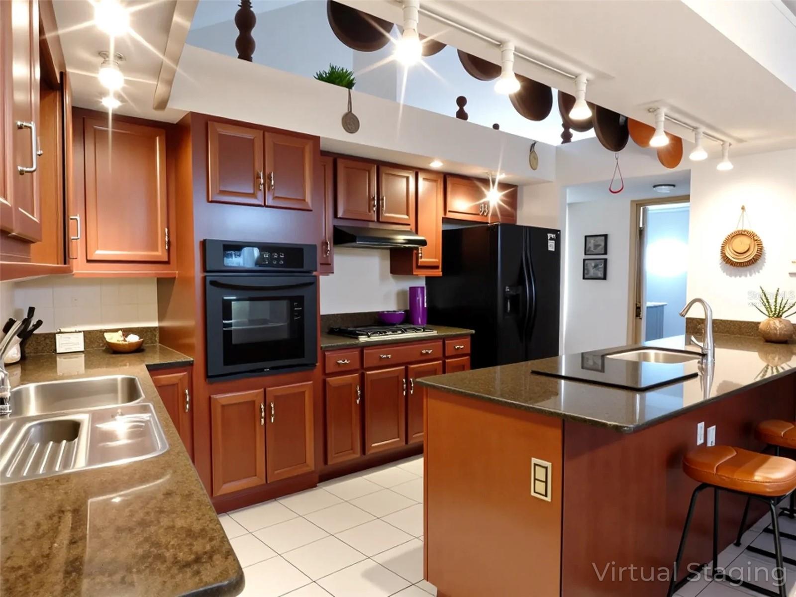 Virtually Staged Kitchen