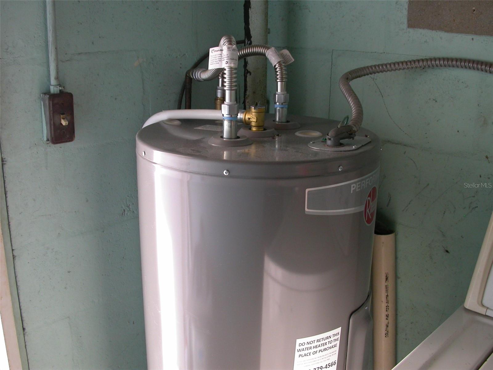 New Hot Water Heater