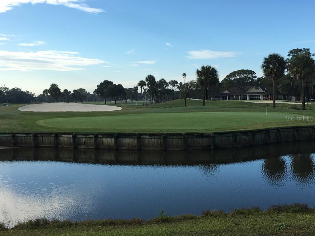 Rocky Point Golf course is steps away