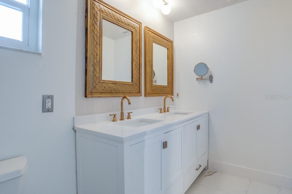 Primary bathroom.