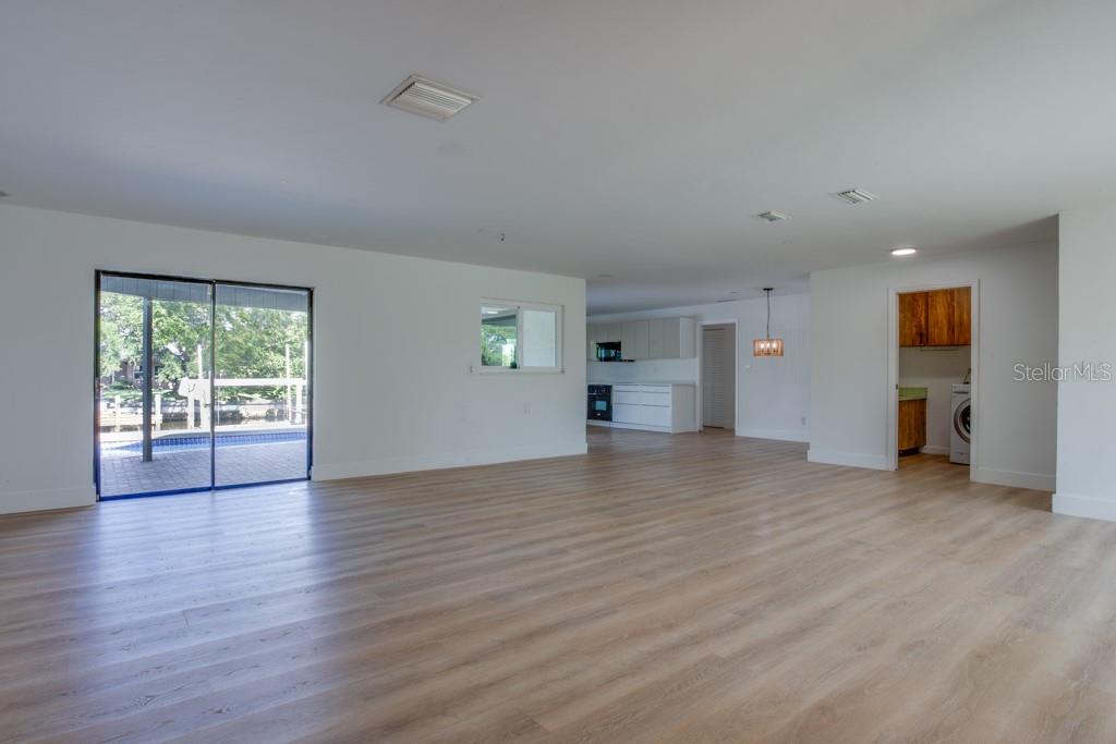 Living room is an expansive 26x14 feet.