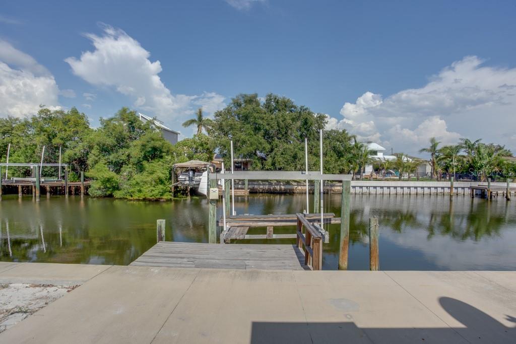 Boat lift.