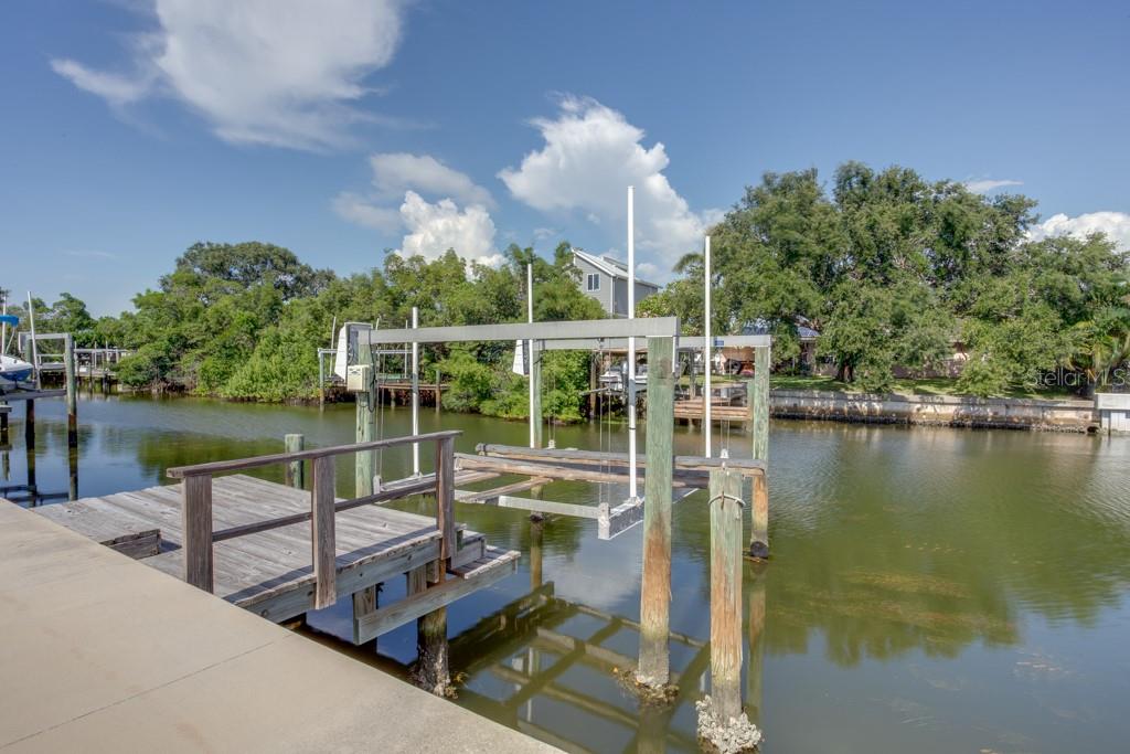 Boat lift.