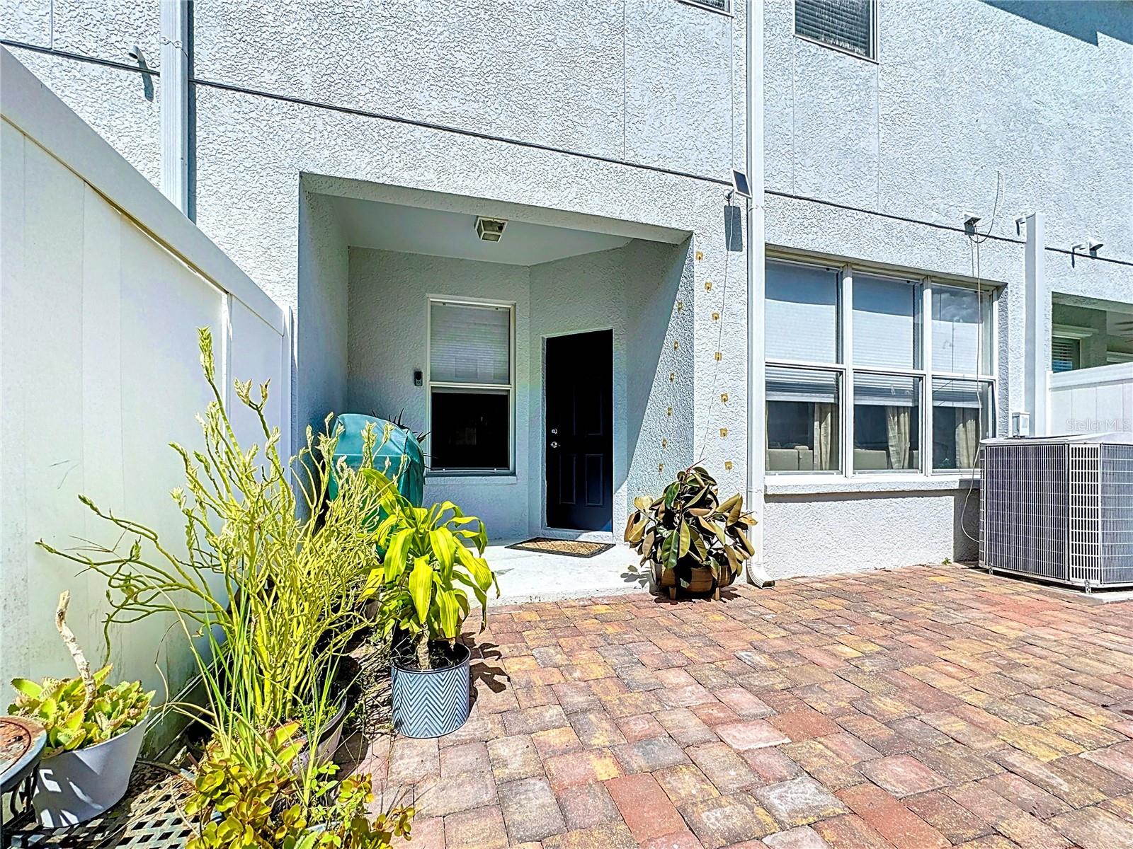 Pave Rear Patio
