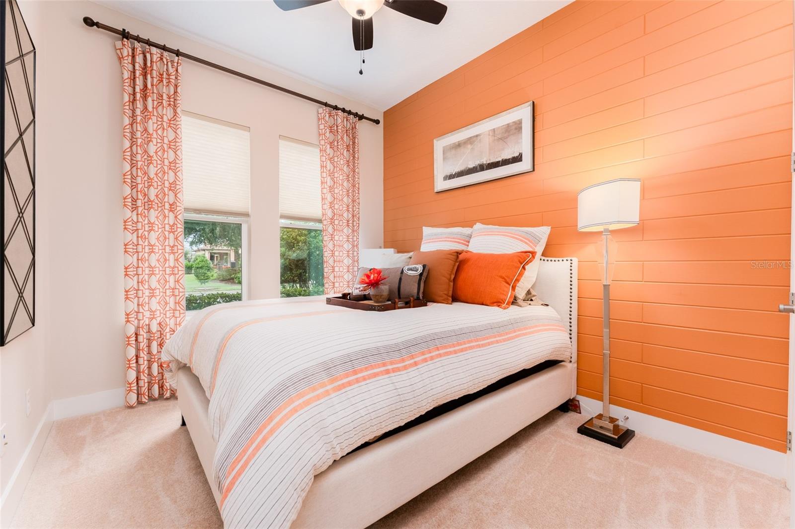 Bedroom 2 Tucked Away at the Front of the Home