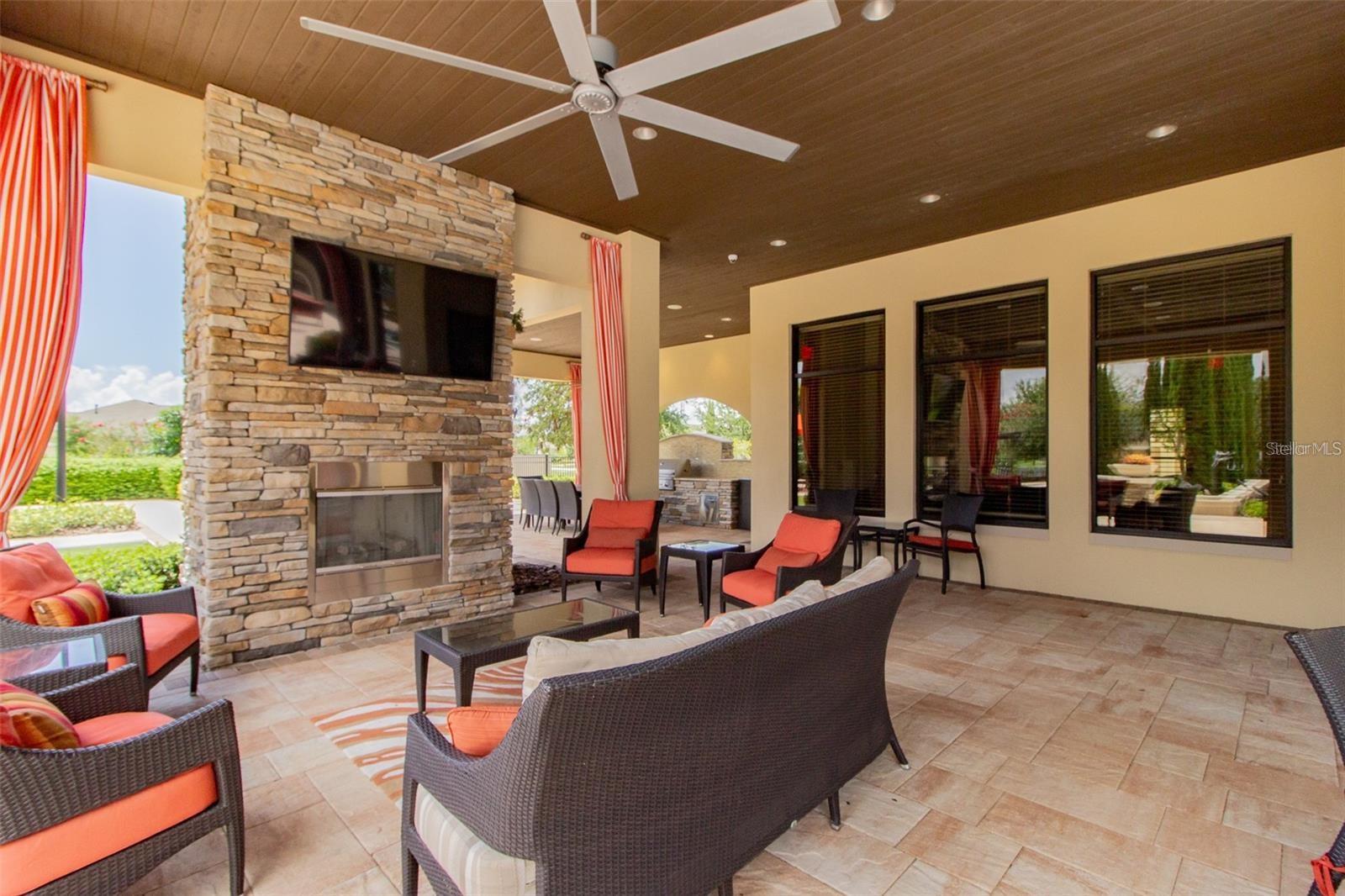 Oasis Club Outdoor Space