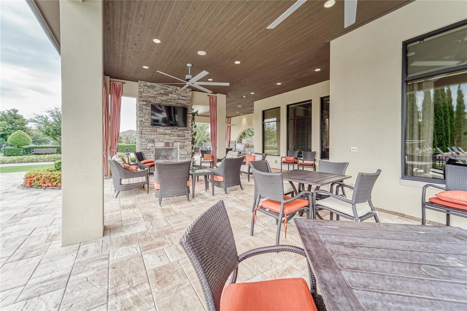 Oasis Club Outdoor Space