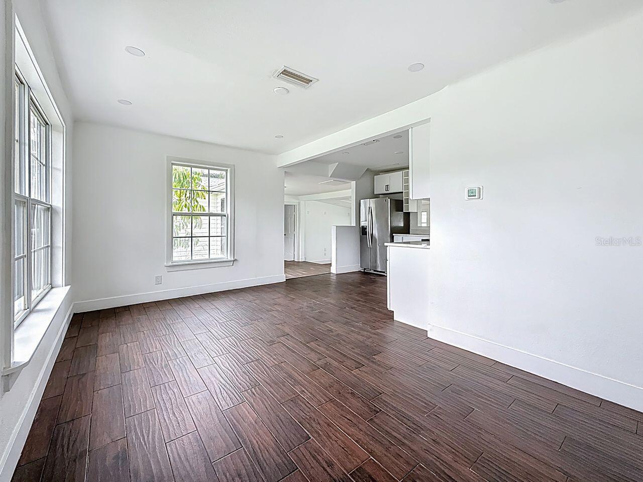 Towards kitchen from front door