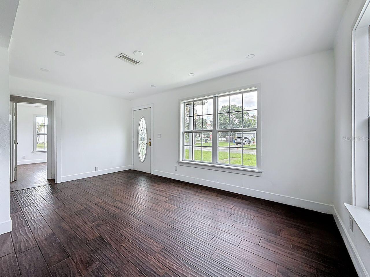 Front door area