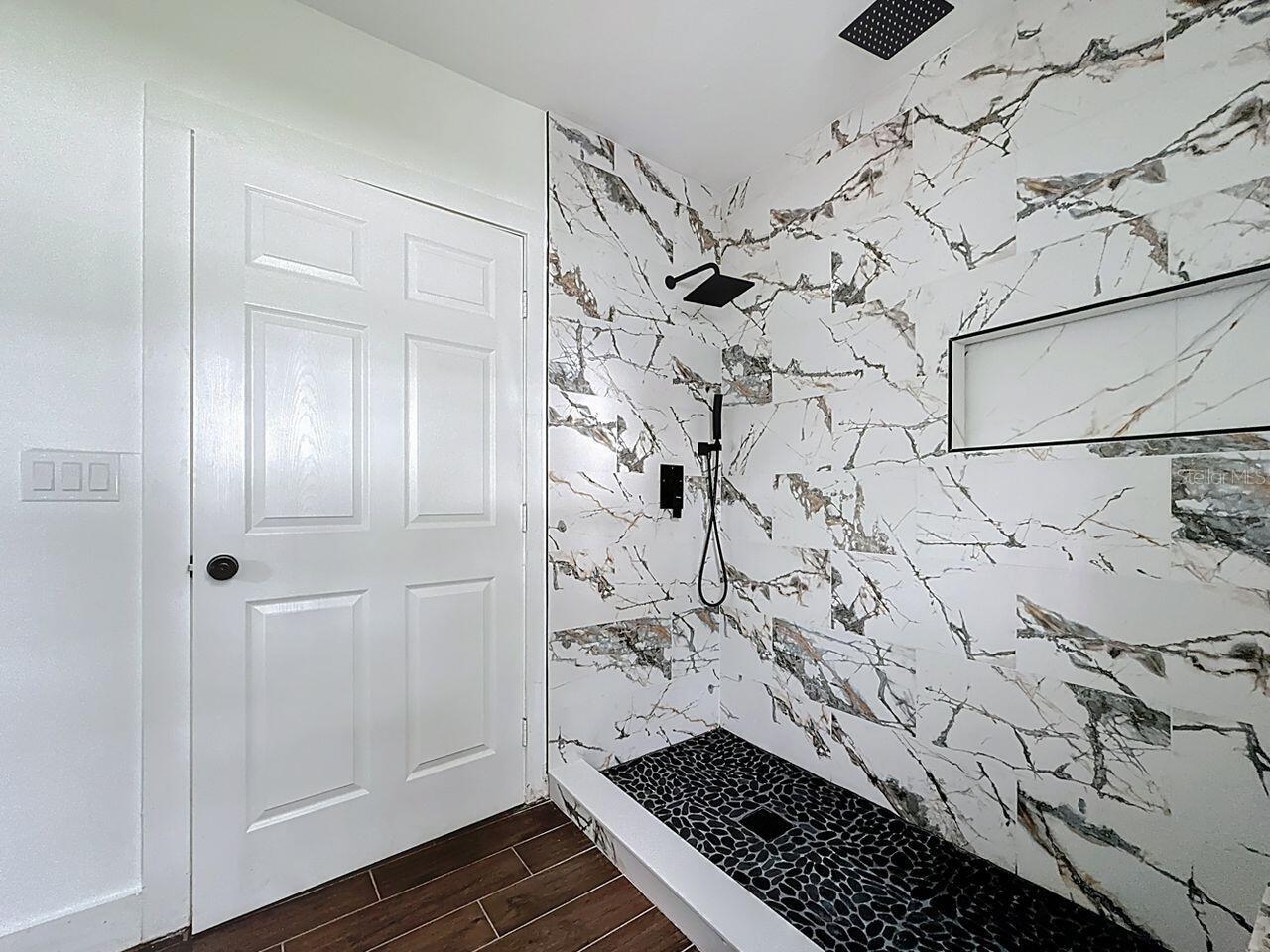 Primary bathroom shower