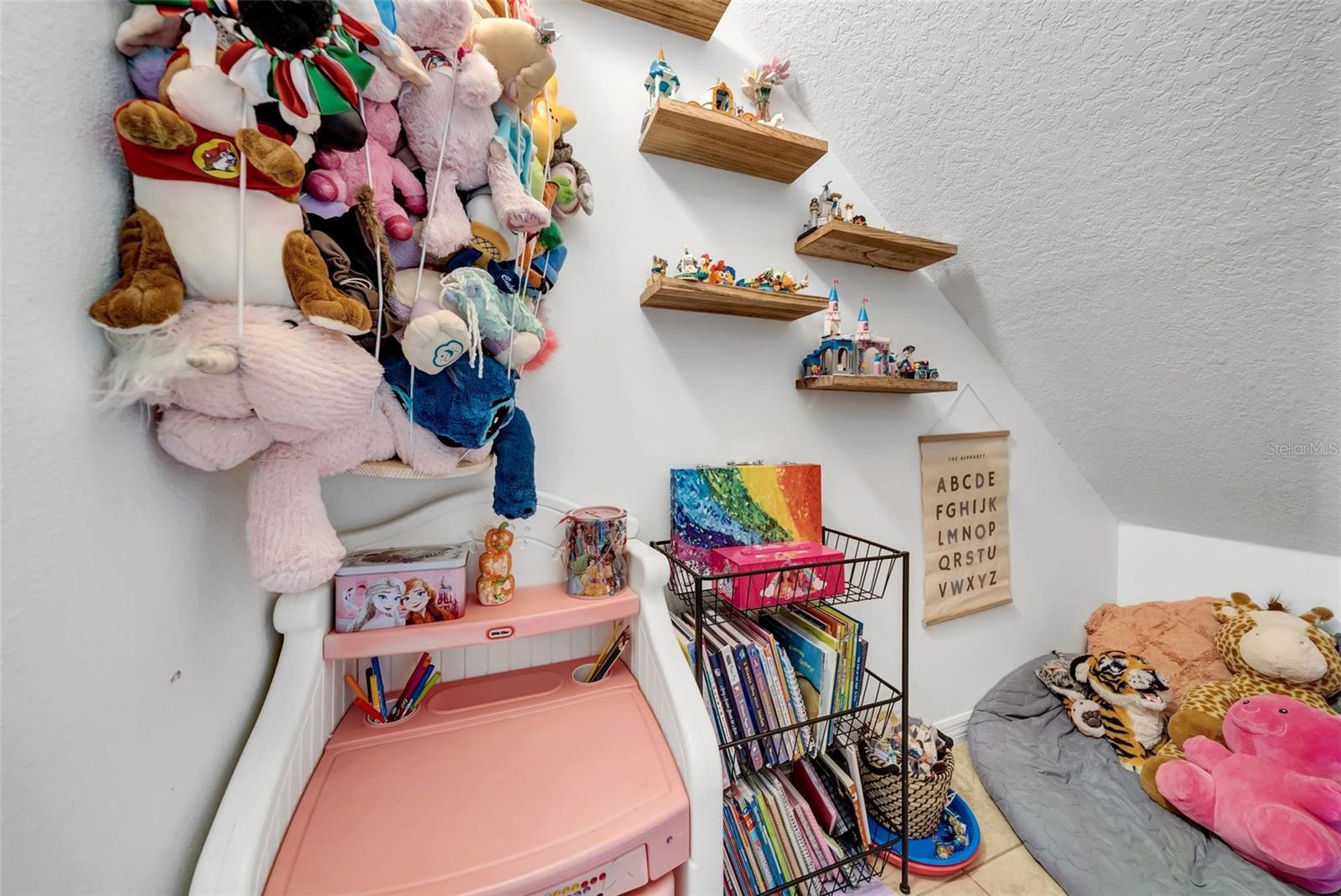 Closet under the stairs