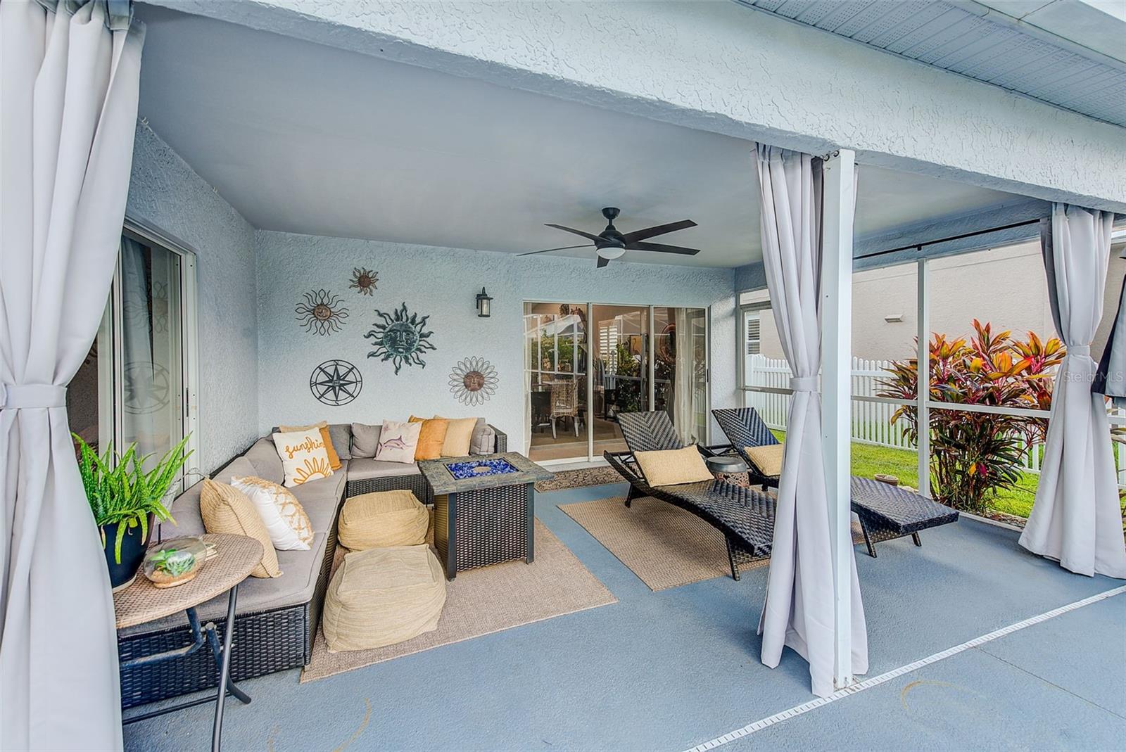 18x12 Covered Patio area